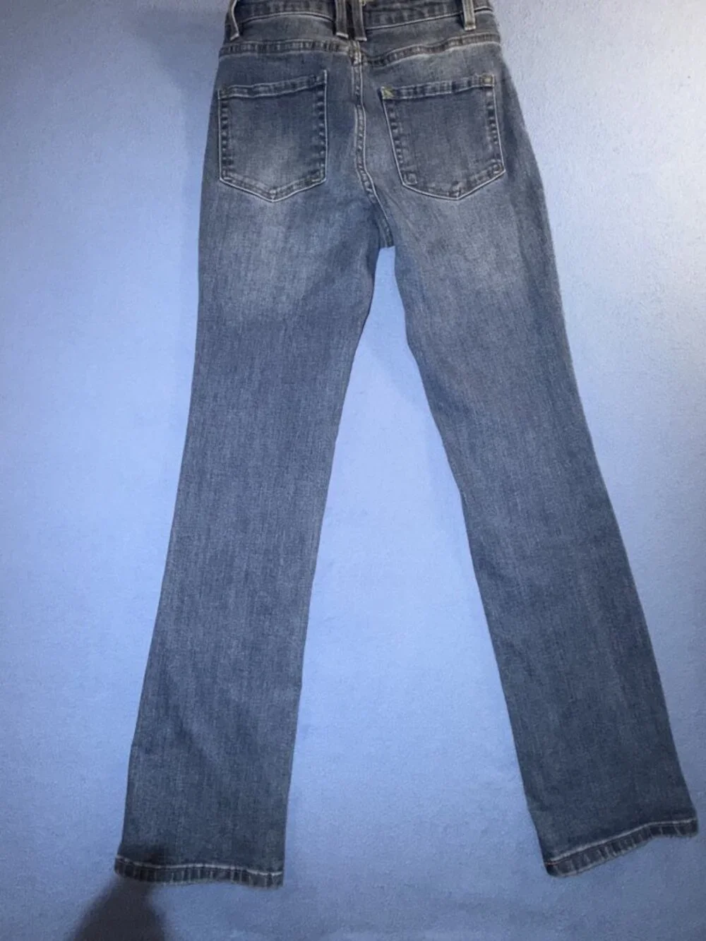 Oat New York Blue Wash Women's Straight Leg Jeans Size 0/25